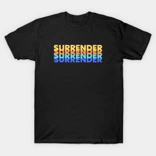 Surrender | Christian Typography T-Shirt